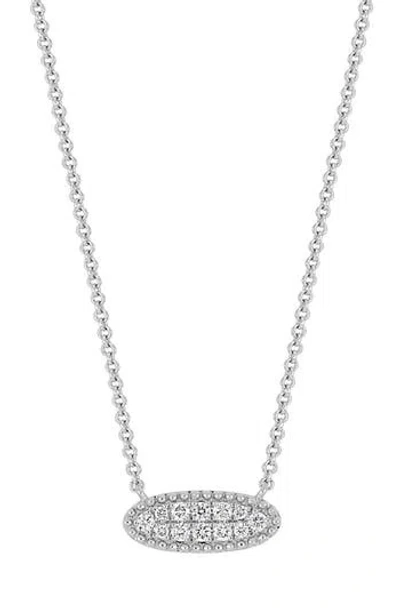 Bony Levy Mika Diamond Pendant Necklace In Metallic