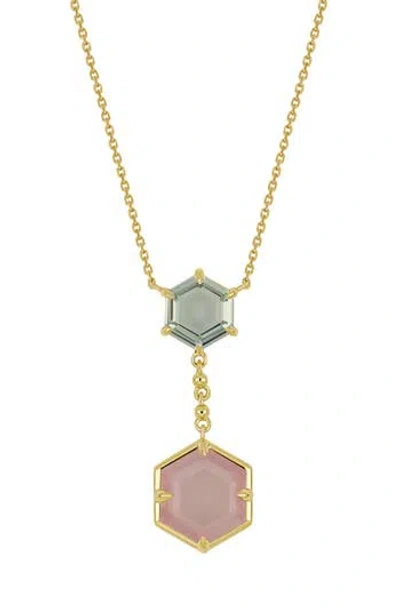 Bony Levy 14k Gold Color Amethyst Pendant Necklace In Gold
