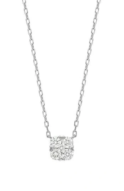 Bony Levy Mika Diamond Pendant Necklace In Metallic