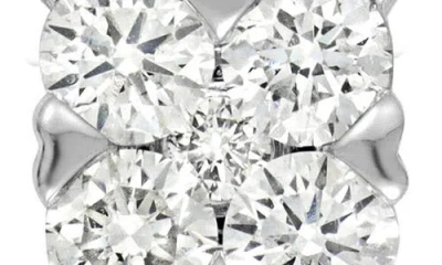 Bony Levy Mika Diamond Pendant Necklace In Metallic