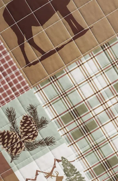 Woven & Weft Patchwork 3-piece Quilt Set In Brown