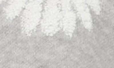 Rain And Rose Flower Pop Zip Cardigan In Pattern