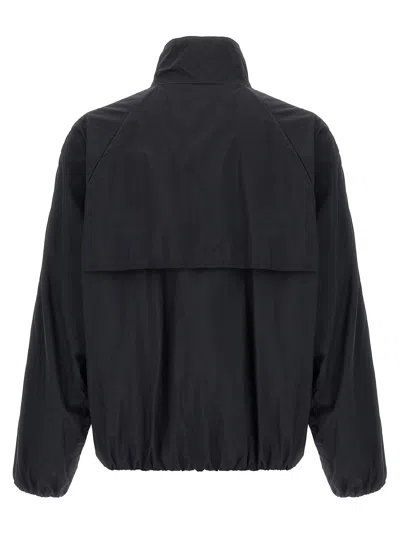 The Row Oyu Zip-front Bomber Jacket In Black