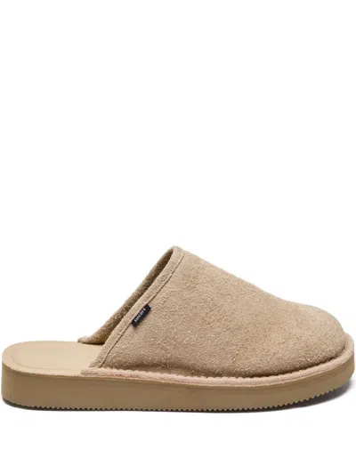 Suicoke Mules Aus Wildleder In Brown