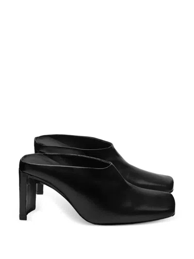 Miista Justyna Mules Mit Blockabsatz 85mm In Black