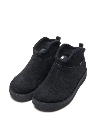 Suicoke Suede Pull-on Boots In Blue