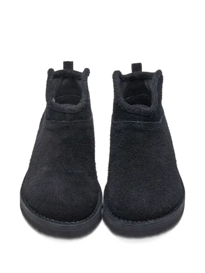 Suicoke Suede Pull-on Boots In Blue