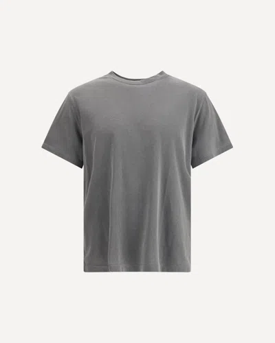 Our Legacy Mens Worn Black Boxy Short-sleeve Cotton-jersey T-shirt In Gray