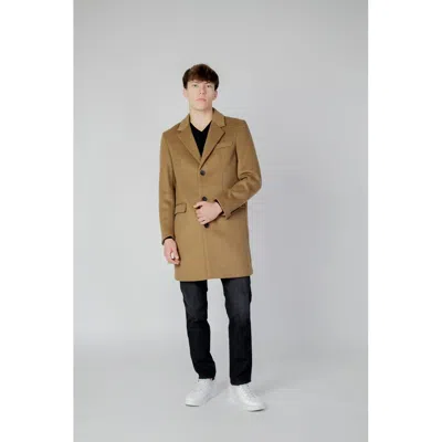 Antony Morato Polyester Men's Jacket In Brown