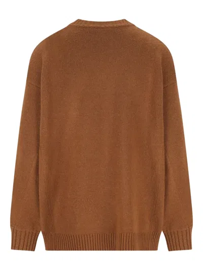 Max Mara Sweater In Brown