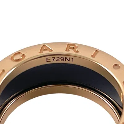 Pre-owned Bvlgari Pink Gold Pink Gold (18k) Band Ring ()