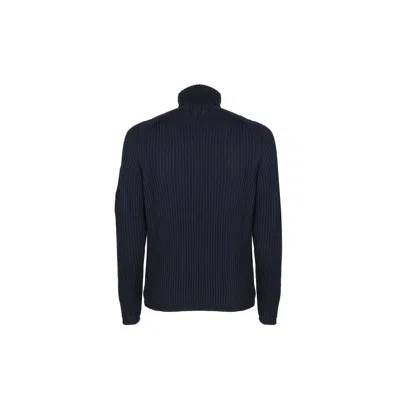 C.p. Company Black Wool Sweater In Black