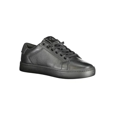 Calvin Klein Polyethylene Men Men's Sneaker In Black