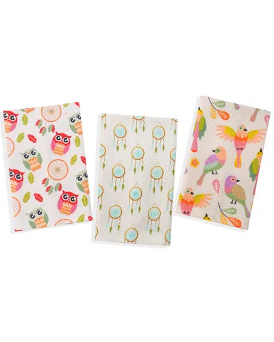 Tiramisu Bohemian Dreamcatcher Towel Set In Multi