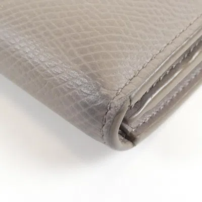 Pre-owned Celine Beige Leather Wallet (bi-fold) () In Sand