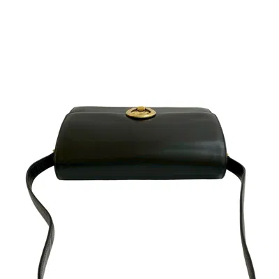 Pre-owned Celine Black Leather Pochette Shoulder Bag ()