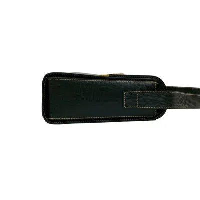 Pre-owned Celine Black Leather Pochette Shoulder Bag ()