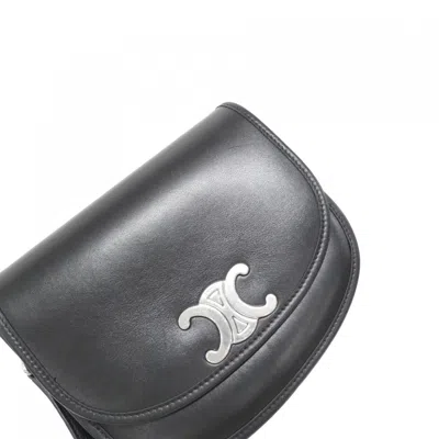 Pre-owned Celine Black Leather Shoulder Bag ()