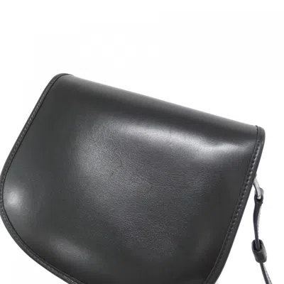 Pre-owned Celine Black Leather Shoulder Bag ()