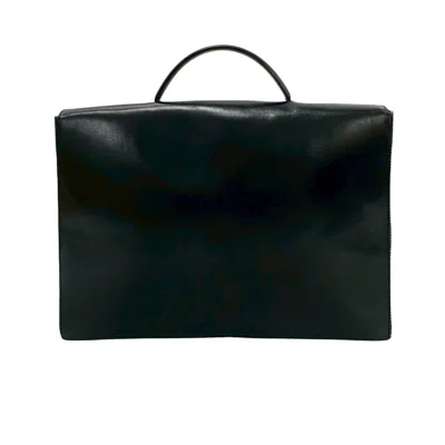 Pre-owned Celine Black Red Color Leather Handbag Shoulder Bag ()