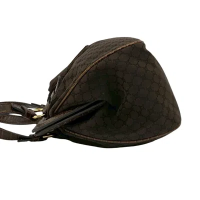 Pre-owned Celine Brown Canvas Leather Tote Bag ()