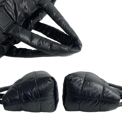 Pre-owned Chanel Black Nylon Handbag Tote Bag ()