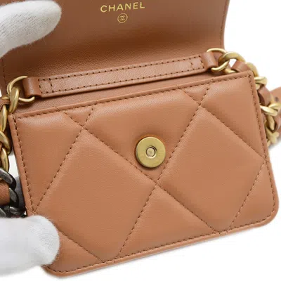 Pre-owned Chanel Brown Leather Shoulder Bag ()