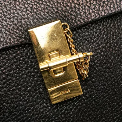 Pre-owned Chloé Black Leather Shoulder Bag ()