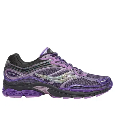 Saucony Purple Progrid Omni 9 Glowaconstrictor Sneakers In Purple
