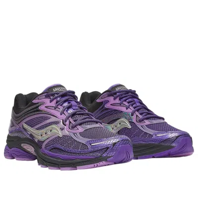 Saucony Purple Progrid Omni 9 Glowaconstrictor Sneakers In Purple