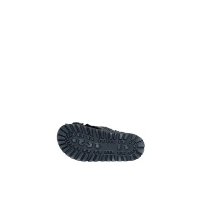 Cult Black Polyethylene Sandal In Black