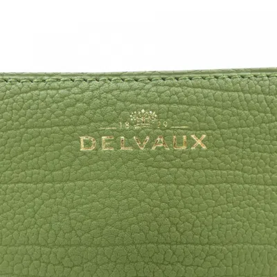 Pre-owned Delvaux Green Handbag Shoulder Bag ()