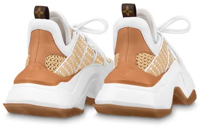 Pre-owned Louis Vuitton (wmns)  Archlight 2.0 Platform Sneakers 'orange' In Multi