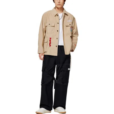 Li-ning X Disney Toy Story Graphic Woven Jacket 'khaki' In Multi