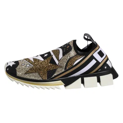 Dolce & Gabbana Multicolor Sorrento Low Top Sneakers Men's Shoes In Multi