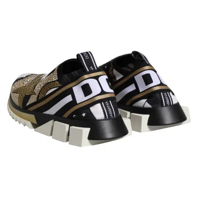 Dolce & Gabbana Multicolor Sorrento Low Top Sneakers Men's Shoes In Multi