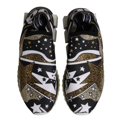 Dolce & Gabbana Multicolor Sorrento Low Top Sneakers Men's Shoes In Multi