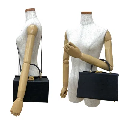 Pre-owned Fendi Black Leather Handbag Shoulder Bag ()