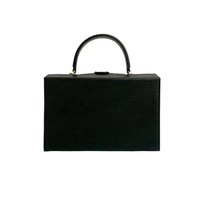 Pre-owned Fendi Black Leather Handbag Shoulder Bag ()