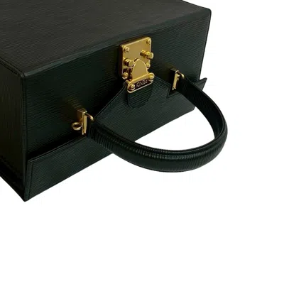 Pre-owned Fendi Black Leather Handbag Shoulder Bag ()