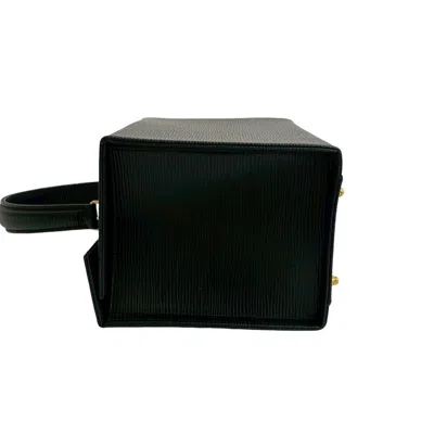 Pre-owned Fendi Black Leather Handbag Shoulder Bag ()