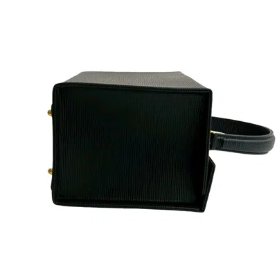 Pre-owned Fendi Black Leather Handbag Shoulder Bag ()