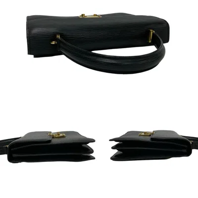 Pre-owned Fendi Black Leather Handbag Shoulder Bag ()