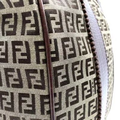 Pre-owned Fendi Brown Canvas Shoulder Bag Tote Bag ()