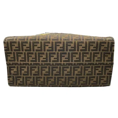 Pre-owned Fendi Brown Canvas Tote Bag ()