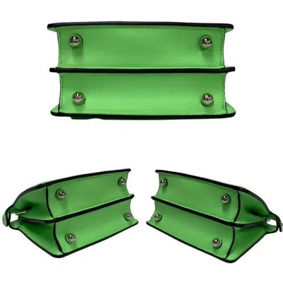 Pre-owned Fendi Green Leather Handbag Shoulder Bag ()