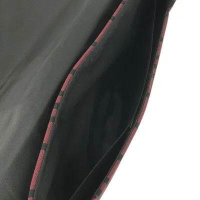 Pre-owned Givenchy Red Color Canvas Leather Shoulder Bag ()