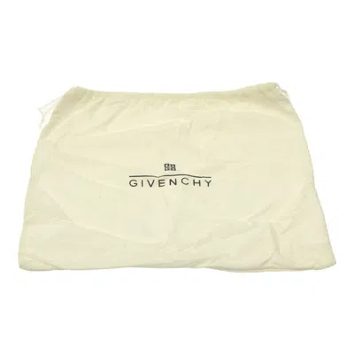 Pre-owned Givenchy Red Color Canvas Leather Shoulder Bag ()