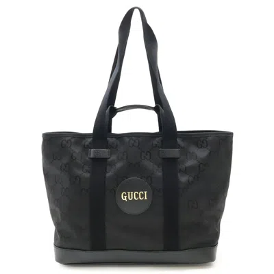 Pre-owned Gucci Black Nylon Canvas Shoulder Bag ()