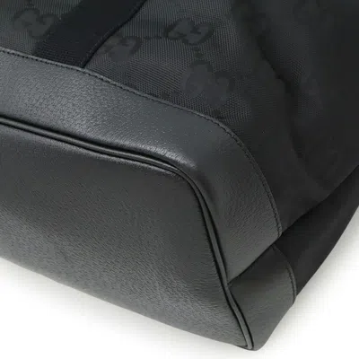 Pre-owned Gucci Black Nylon Canvas Shoulder Bag ()